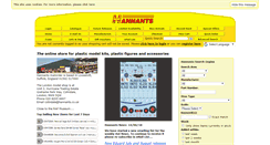 Desktop Screenshot of hannants.co.uk